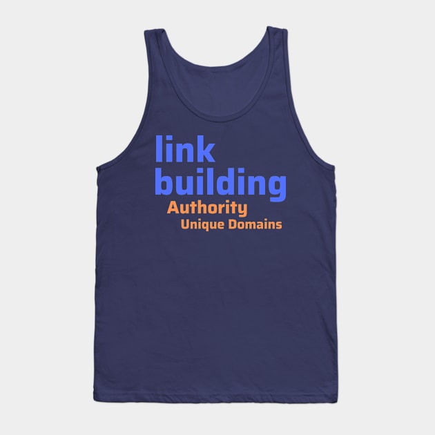 Link Building Tank Top by CyberChobi